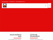 Tablet Screenshot of filtercon.com.pl